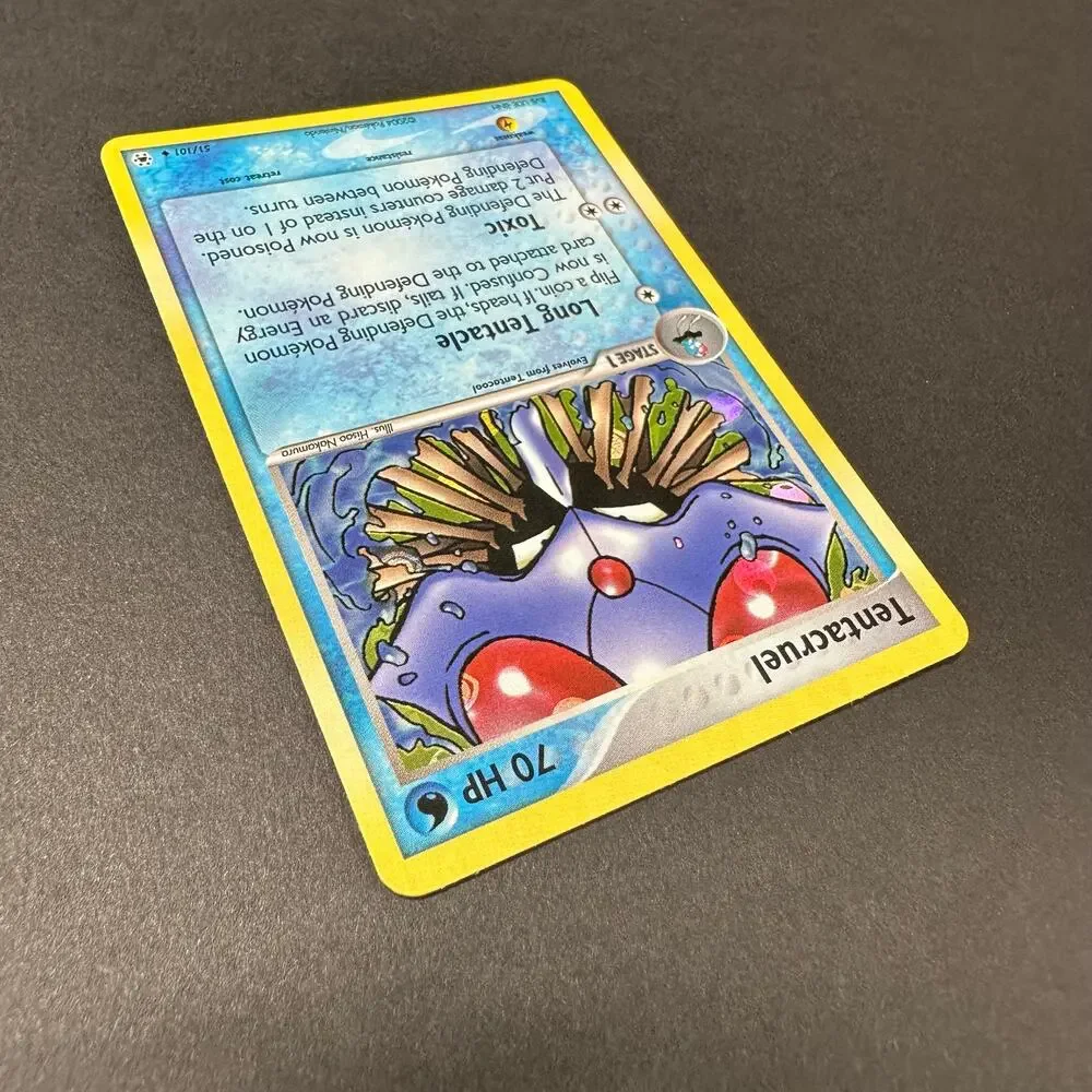 Pokemon TCG Tentacruel 51/101 Stage 1 70 HP Uncommon Reverse Holo LP/NM